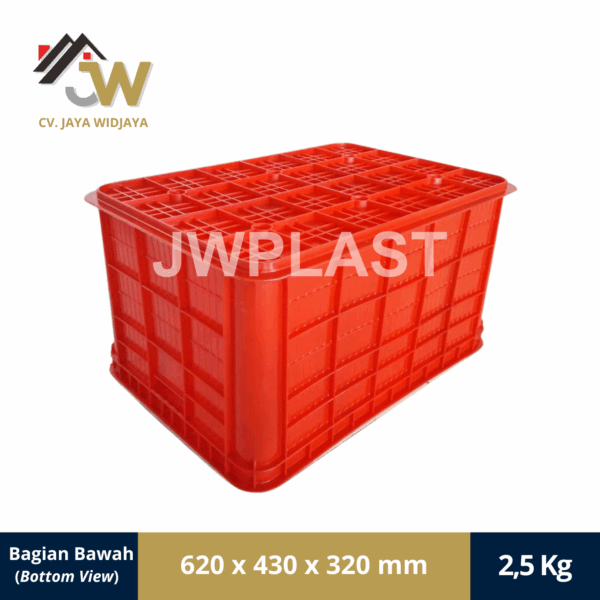 Plastic Container C 6242 - Gambar 3