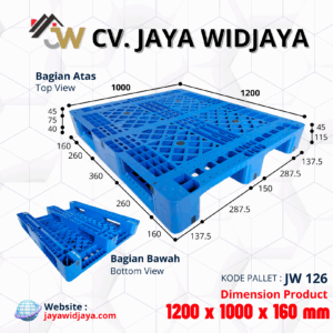 Plastic Pallet JW 126