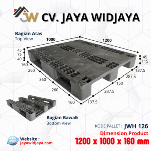 Plastic Pallet JWH 126