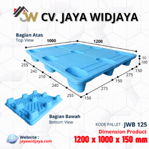 Plastic Pallet JWB 125